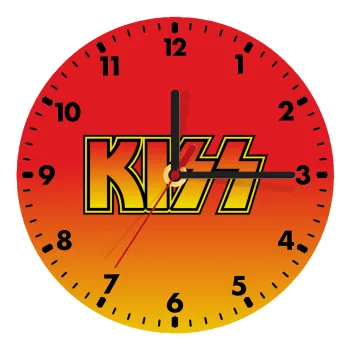 KISS, Ρολόι τοίχου ξύλινο (20cm)