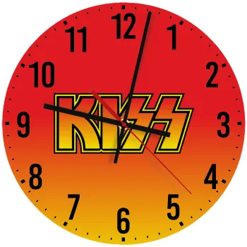 KISS, Ρολόι τοίχου ξύλινο (30cm)
