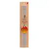 Easter Set, wooden keychain & scented Easter candle flat (30cm) (GRAY)