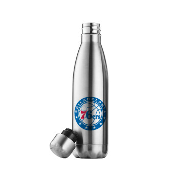 Philadelphia 76ers, Inox (Stainless steel) double-walled metal mug, 500ml