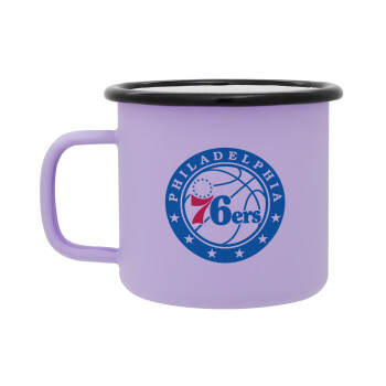 Philadelphia 76ers, Κούπα Μεταλλική εμαγιέ ΜΑΤ Light Pastel Purple 360ml