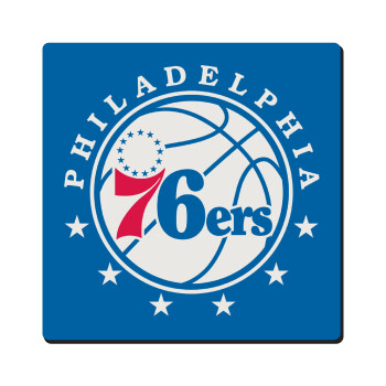 Philadelphia 76ers, Τετράγωνο μαγνητάκι ξύλινο 6x6cm