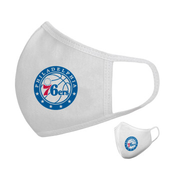 Philadelphia 76ers, Μάσκα υφασμάτινη υψηλής άνεσης παιδική (Δώρο πλαστική θήκη)