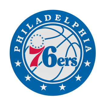 Philadelphia 76ers, Mousepad Στρογγυλό 20cm