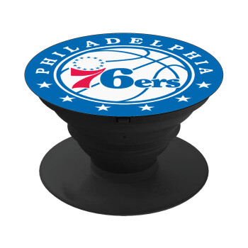 Philadelphia 76ers, Phone Holders Stand  Μαύρο Βάση Στήριξης Κινητού στο Χέρι