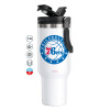Mega Stainless steel Tumbler with lid, double wall 1,2L