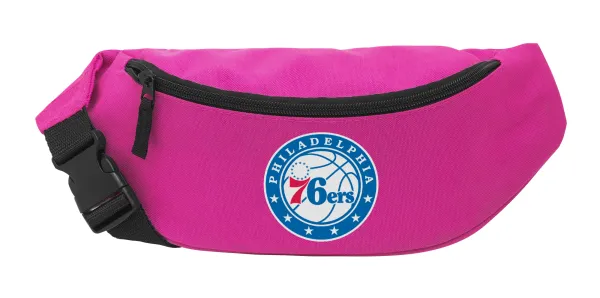 Philadelphia 76ers — Unisex waist bag (banana) in PINK color with 2 pockets