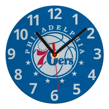 Philadelphia 76ers, Ρολόι τοίχου γυάλινο (20cm)