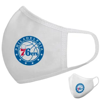 Philadelphia 76ers, Μάσκα υφασμάτινη υψηλής άνεσης παιδική (Δώρο πλαστική θήκη)