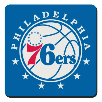 Philadelphia 76ers, Τετράγωνο μαγνητάκι ξύλινο 9x9cm