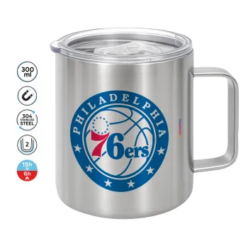 Philadelphia 76ers, Mug Stainless steel double wall 300ml