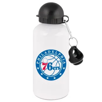 Philadelphia 76ers, Μεταλλικό παγούρι νερού, Λευκό, αλουμινίου 500ml