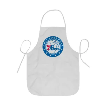 Philadelphia 76ers, Ποδιά Σεφ ολόσωμη κοντή  Παιδική (44x62cm)