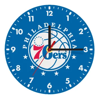 Philadelphia 76ers, Ρολόι τοίχου ξύλινο (20cm)