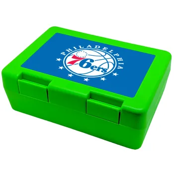 Philadelphia 76ers, Παιδικό δοχείο κολατσιού ΠΡΑΣΙΝΟ 185x128x65mm (BPA free πλαστικό)