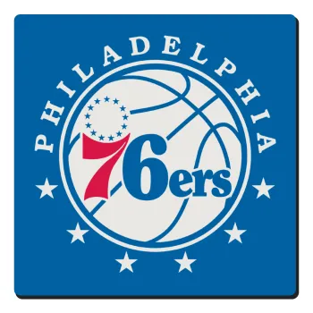 Philadelphia 76ers, Τετράγωνο μαγνητάκι ξύλινο 6x6cm