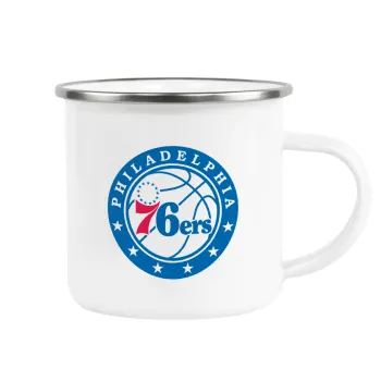 Philadelphia 76ers, Κούπα Μεταλλική εμαγιέ λευκη 360ml
