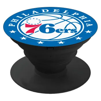 Philadelphia 76ers, Phone Holders Stand  Black Hand-held Mobile Phone Holder
