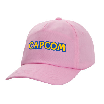 Capcom, Καπέλο Ενηλίκων Baseball, 100% Βαμβακερό,  ΡΟΖ (ΒΑΜΒΑΚΕΡΟ, ΕΝΗΛΙΚΩΝ, UNISEX, ONE SIZE)