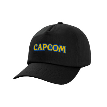 Capcom, Καπέλο Ενηλίκων Baseball, 100% Βαμβακερό,  Μαύρο (ΒΑΜΒΑΚΕΡΟ, ΕΝΗΛΙΚΩΝ, UNISEX, ONE SIZE)