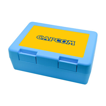 Capcom, Παιδικό δοχείο κολατσιού ΓΑΛΑΖΙΟ 185x128x65mm (BPA free πλαστικό)