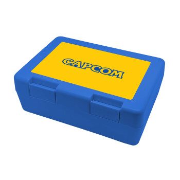 Capcom, Children's cookie container BLUE 185x128x65mm (BPA free plastic)