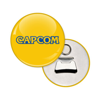 Capcom, Μαγνητάκι και ανοιχτήρι μπύρας στρογγυλό διάστασης 5,9cm