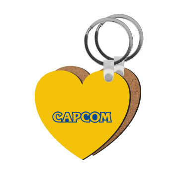 Capcom, Μπρελόκ Ξύλινο καρδιά MDF