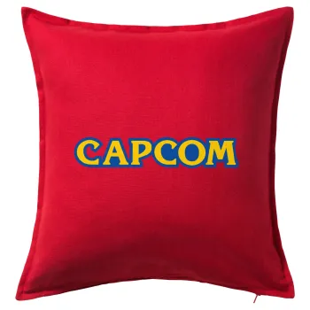 Capcom, Sofa cushion RED 50x50cm includes filling