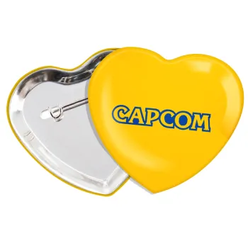 Capcom, Κονκάρδα παραμάνα καρδιά (57x52mm)
