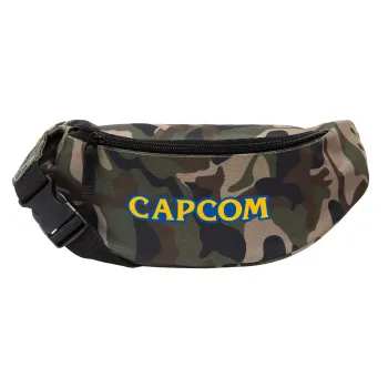 Capcom, Unisex τσαντάκι μέσης (μπανάνα) χρώματος παραλλαγή Jungle με 2 τσέπες