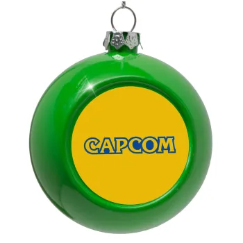 Capcom, Green Christmas tree ornament bauble 8cm