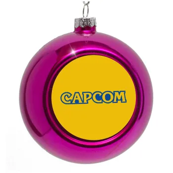 Capcom, Purple Christmas tree ornament bauble 8cm