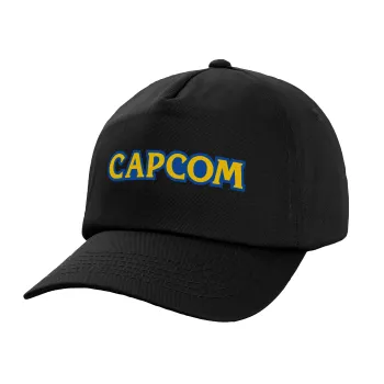 Capcom, Καπέλο Ενηλίκων Baseball, 100% Βαμβακερό,  Μαύρο (ΒΑΜΒΑΚΕΡΟ, ΕΝΗΛΙΚΩΝ, UNISEX, ONE SIZE)