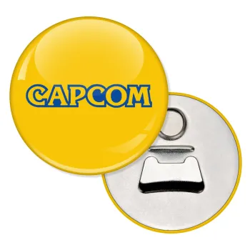 Capcom, Μαγνητάκι και ανοιχτήρι μπύρας στρογγυλό διάστασης 5,9cm