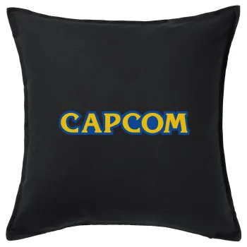Capcom, Sofa cushion black 50x50cm includes filling