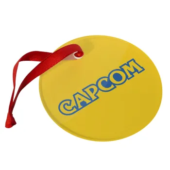 Capcom, Christmas ornament glass 9cm