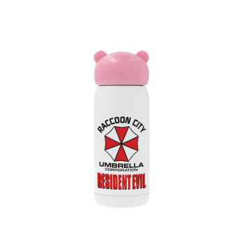 Resident Evil, Pink stainless steel thermal flask, 320ml