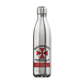 Resident Evil, Inox (Stainless steel) hot metal mug, double wall, 750ml