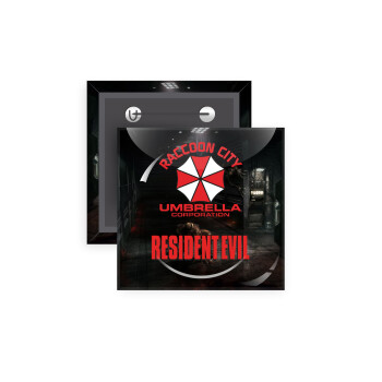Resident Evil, Κονκάρδα παραμάνα τετράγωνη 5x5cm