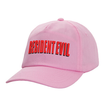 Resident Evil, Adult Baseball Cap, 100% Cotton, PINK (COTTON, ADULT, UNISEX, ONE SIZE)