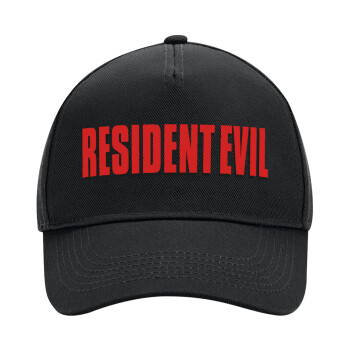 Resident Evil, Adult Ultimate Hat BLACK, (100% COTTON DRILL, ADULT, UNISEX, ONE SIZE)