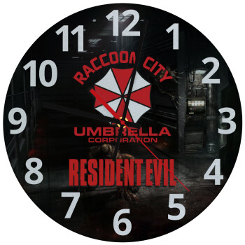 Resident Evil, Ρολόι τοίχου γυάλινο (30cm)