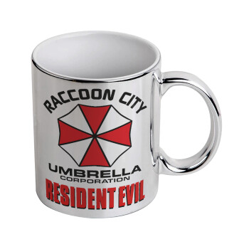 Resident Evil, Mug ceramic, silver mirror, 330ml