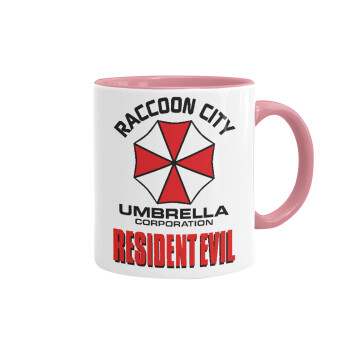 Resident Evil, Mug colored pink, ceramic, 330ml
