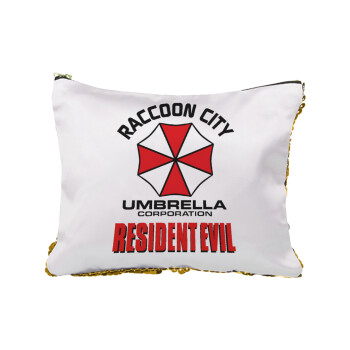Resident Evil, Τσαντάκι νεσεσέρ με πούλιες (Sequin) Χρυσό