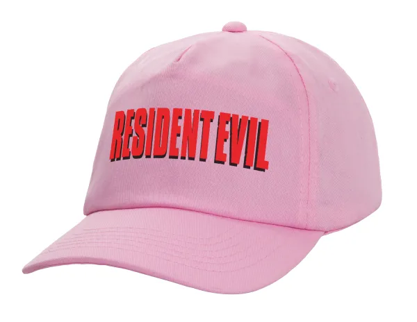 Resident Evil — Casual children's baseball cap, 100% Cotton Twill, PINK (COTTON, CHILDREN'S, ONE SIZE)