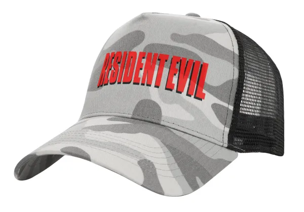 Resident Evil — Καπέλο Ενηλίκων Structured Trucker, με Δίχτυ, (παραλλαγή) Army Camo (100% ΒΑΜΒΑΚΕΡΟ, ΕΝΗΛΙΚΩΝ, UNISEX, ONE SIZE)