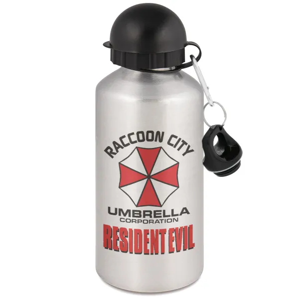 Resident Evil — Metallic water jug, Silver, aluminum 500ml