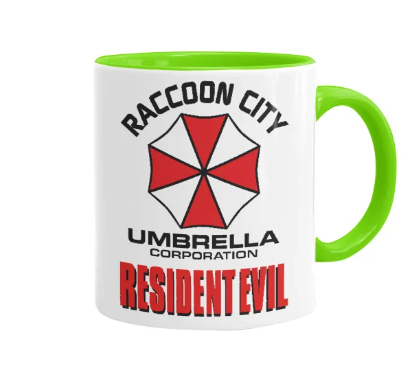 Resident Evil — Mug colored light green, ceramic, 330ml